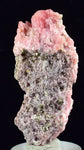 4.9cms RHODOCHROSITE QUARTZ FLUORITE Pyrite Crystal Rhombohedral Super Miniature Wuzhou Guangxi China Mineral Specimen R499