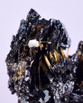 2.3cms GOLDEN RUTILE HEMATITE Spray Needles Crystals Titanium Bahia Brazil Mineral Spacimen  X13