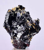 2.8cms GOLDEN RUTILE HEMATITE Spray Needles Crystals Titanium Bahia Brazil Mineral Spacimen  X15