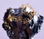 2cms GOLDEN RUTILE HEMATITE Spray Needles Crystals Titanium Bahia Brazil Mineral Spacimen  X16