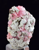 2.7cms RHODOCHROSITE FLUORITE PYRITE Crystal Rhombohedral Wuzhou Guangxi China Mineral Specimen R504