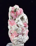 2.7cms RHODOCHROSITE FLUORITE PYRITE Crystal Rhombohedral Wuzhou Guangxi China Mineral Specimen R504