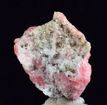2cms RHODOCHROSITE FLUORITE PYRITE Crystal Rhombohedral Wuzhou Guangxi China Mineral Specimen R505