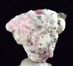 1.7cms RHODOCHROSITE FLUORITE PYRITE Crystal Rhombohedral Wuzhou Guangxi China Mineral Specimen R508