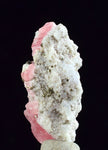 2.3cms RHODOCHROSITE FLUORITE PYRITE Crystal Rhombohedral Wuzhou Guangxi China Mineral Specimen R511