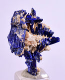 2.7cms GEM AZURITE CRYSTALS Morocco Royal Blue Color Shsrp Shiny Mineral Specimen U504