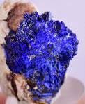 3.3cms GEM AZURITE CRYSTALS Morocco Royal Blue Color Shsrp Shiny Mineral Specimen U505