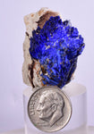 3.3cms GEM AZURITE CRYSTALS Morocco Royal Blue Color Shsrp Shiny Mineral Specimen U505