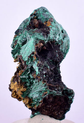 4.1cms MALACHITE CRYSTALS CONGO Mindingi Mine Super Shiny Mineral Specimen U508