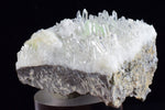 3.6cms AUGELITE CRYSTAL PERU Dark Green Bright Needle Quartz Pasto Bueno Rare Gemstone Facet Grade AE525