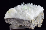 3.6cms AUGELITE CRYSTAL PERU Dark Green Bright Needle Quartz Pasto Bueno Rare Gemstone Facet Grade AE525