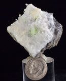 3.6cms AUGELITE CRYSTAL PERU Dark Green Bright Needle Quartz Pasto Bueno Rare Gemstone Facet Grade AE525