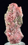 4.9cms RHODOCHROSITE QUARTZ FLUORITE Pyrite Crystal Rhombohedral Super Miniature Wuzhou Guangxi China Mineral Specimen R499