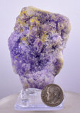 6.3cms COQUIMBITE ALUNOGEN CRYSTAL Mineral Specimen Peru CollectorU514