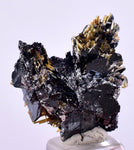 2.3cms GOLDEN RUTILE HEMATITE Spray Needles Crystals Titanium Bahia Brazil Mineral Spacimen  X13