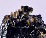 2.8cms GOLDEN RUTILE HEMATITE Spray Needles Crystals Titanium Bahia Brazil Mineral Spacimen  X15