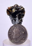 2cms GOLDEN RUTILE HEMATITE Spray Needles Crystals Titanium Bahia Brazil Mineral Spacimen  X16