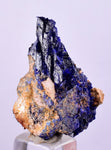 2.9cms GEM AZURITE CRYSTALS Morocco Royal Blue Color Shsrp Shiny Mineral Specimen U516