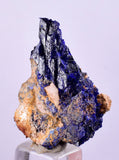2.9cms GEM AZURITE CRYSTALS Morocco Royal Blue Color Shsrp Shiny Mineral Specimen U516