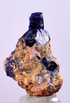 2.9cms GEM AZURITE CRYSTALS Morocco Royal Blue Color Shsrp Shiny Mineral Specimen U516