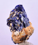 2.7cms GEM AZURITE CRYSTALS Morocco Royal Blue Color Shsrp Shiny Mineral Specimen U517