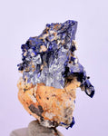 2.7cms GEM AZURITE CRYSTALS Morocco Royal Blue Color Shsrp Shiny Mineral Specimen U517