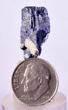 2.2cms GEM AZURITE CRYSTALS Morocco Royal Blue Color Shsrp Shiny Mineral Specimen U520