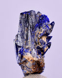 1.9cms GEM AZURITE CRYSTALS Morocco Royal Blue Color Shsrp Shiny Mineral Specimen U524