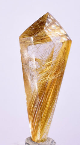 2.4cms  QUARTZ RUTILATED POLISHED Cabochon Rutile Pendant Jewelry Brazil B2