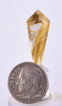 2.4cms  QUARTZ RUTILATED POLISHED Cabochon Rutile Pendant Jewelry Brazil B2