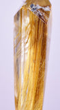 2.4cms  QUARTZ RUTILATED POLISHED Cabochon Rutile Pendant Jewelry Brazil B2
