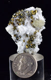 3.6cms APATITE CALCITE QUARTZ Pyrite Dickite Scheelite ? Peru Huanzala A534