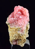 2.7cms RHODOCHROSITE FLUORITE PYRITE Crystal Rhombohedral Wuzhou Guangxi China Mineral Specimen R506