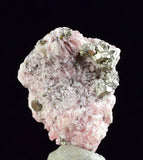 2.1cms RHODOCHROSITE FLUORITE PYRITE Crystal Rhombohedral Wuzhou Guangxi China Mineral Specimen R517