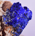 3.3cms GEM AZURITE CRYSTALS Morocco Royal Blue Color Shsrp Shiny Mineral Specimen U505