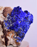 3.3cms GEM AZURITE CRYSTALS Morocco Royal Blue Color Shsrp Shiny Mineral Specimen U505