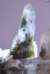 5cms GEM QUARTZ Natural Chlorite Included Phantom Crystal Peru Q332