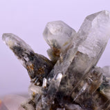 5cms GEM QUARTZ Natural Chlorite Included Phantom Crystal Peru Q332