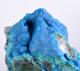 6.3cms  QUARTZ CHRYSOCOLLA TENTADORA Mine Peru Grape Botryoidal Stalactite Crystals Rare Ajoite (?)Mineral Specimen Collectors ce938