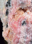 6.6cms RHODOCHROSITE ROSETTE QUARTZ  Peru Pink Crystals Needles Collector Mineral Specimen R531