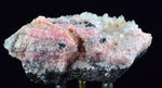 6.6cms RHODOCHROSITE ROSETTE QUARTZ  Peru Pink Crystals Needles Collector Mineral Specimen R531