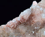 5.5cms RHODOCHROSITE ROSETTE QUARTZ  Peru Pink Crystals Needles Collector Mineral Specimen R533