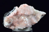 5.5cms RHODOCHROSITE ROSETTE QUARTZ  Peru Pink Crystals Needles Collector Mineral Specimen R533