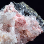 4.8cms RHODOCHROSITE ROSETTE QUARTZ  Peru Pink Crystals Needles Collector Mineral Specimen R534
