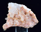 3.4cms RHODOCHROSITE ROSETTE QUARTZ  Peru Pink Crystals Needles Collector Mineral Specimen R537