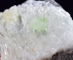3.6cms AUGELITE CRYSTAL PERU Dark Green Bright Needle Quartz Pasto Bueno Rare Gemstone Facet Grade AE525