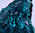 6.6cms BLUE MALACHITE BOTRYOIDAL Peru Crystals Grape Spheres Rosette Translucent New Find Stalactite Minerals Specimensn U535