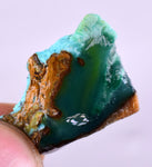 57Grams Lot GEM SILICA CHRYSOCOLLA Multicolor Chalcedony Emerald Jade Color Lily Mine S89
