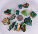 57Grams Lot GEM SILICA CHRYSOCOLLA Multicolor Chalcedony Emerald Jade Color Lily Mine S89