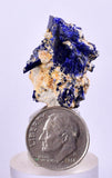 2.7cms GEM AZURITE CRYSTALS Morocco Royal Blue Color Shsrp Shiny Mineral Specimen U517